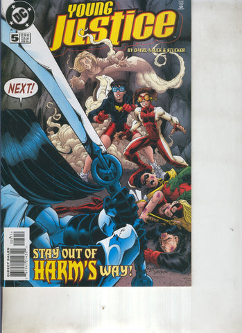 YOUNG JUSTICE Numero 05: Stay out harms way