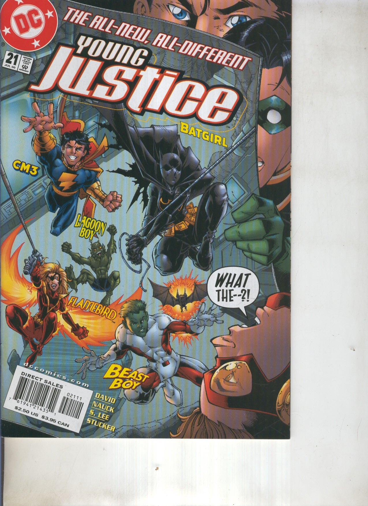 YOUNG JUSTICE Numero 21: Young just us too