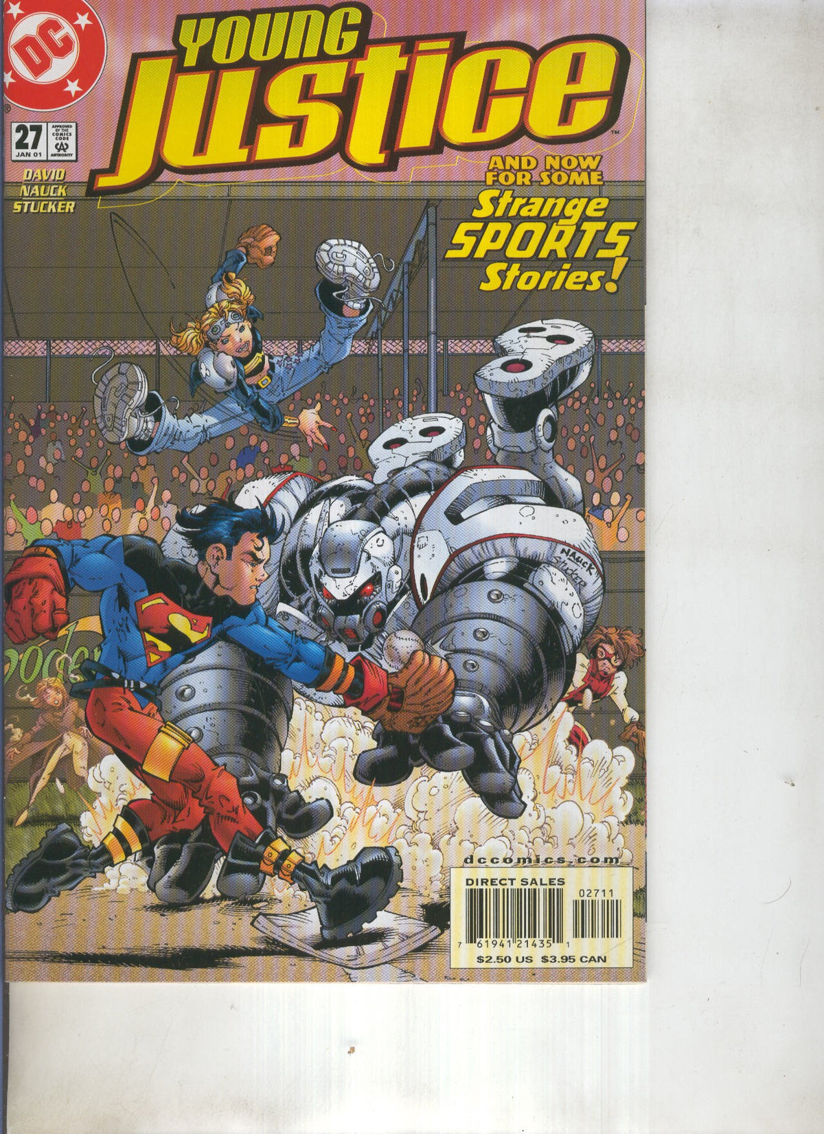 YOUNG JUSTICE Numero 27: Strange Sports