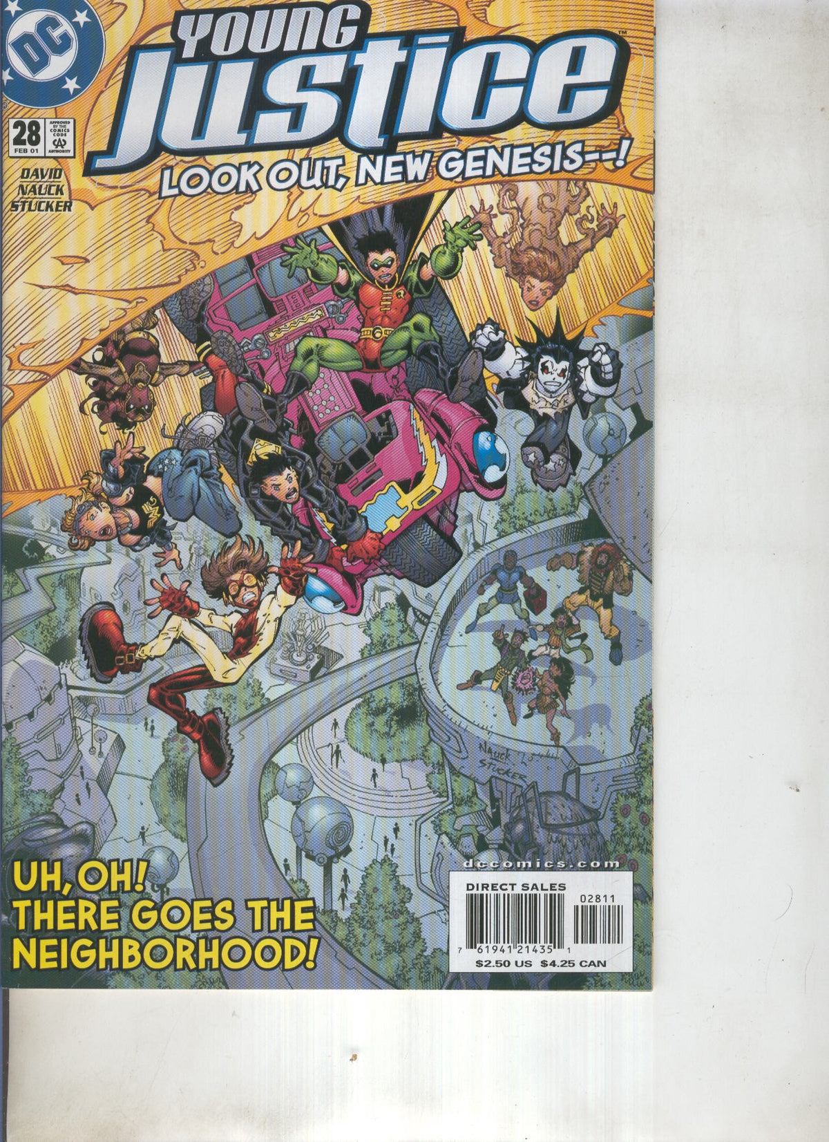 YOUNG JUSTICE Numero 28: Look out new genesis