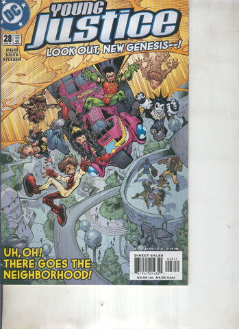 YOUNG JUSTICE Numero 28: Look out new genesis