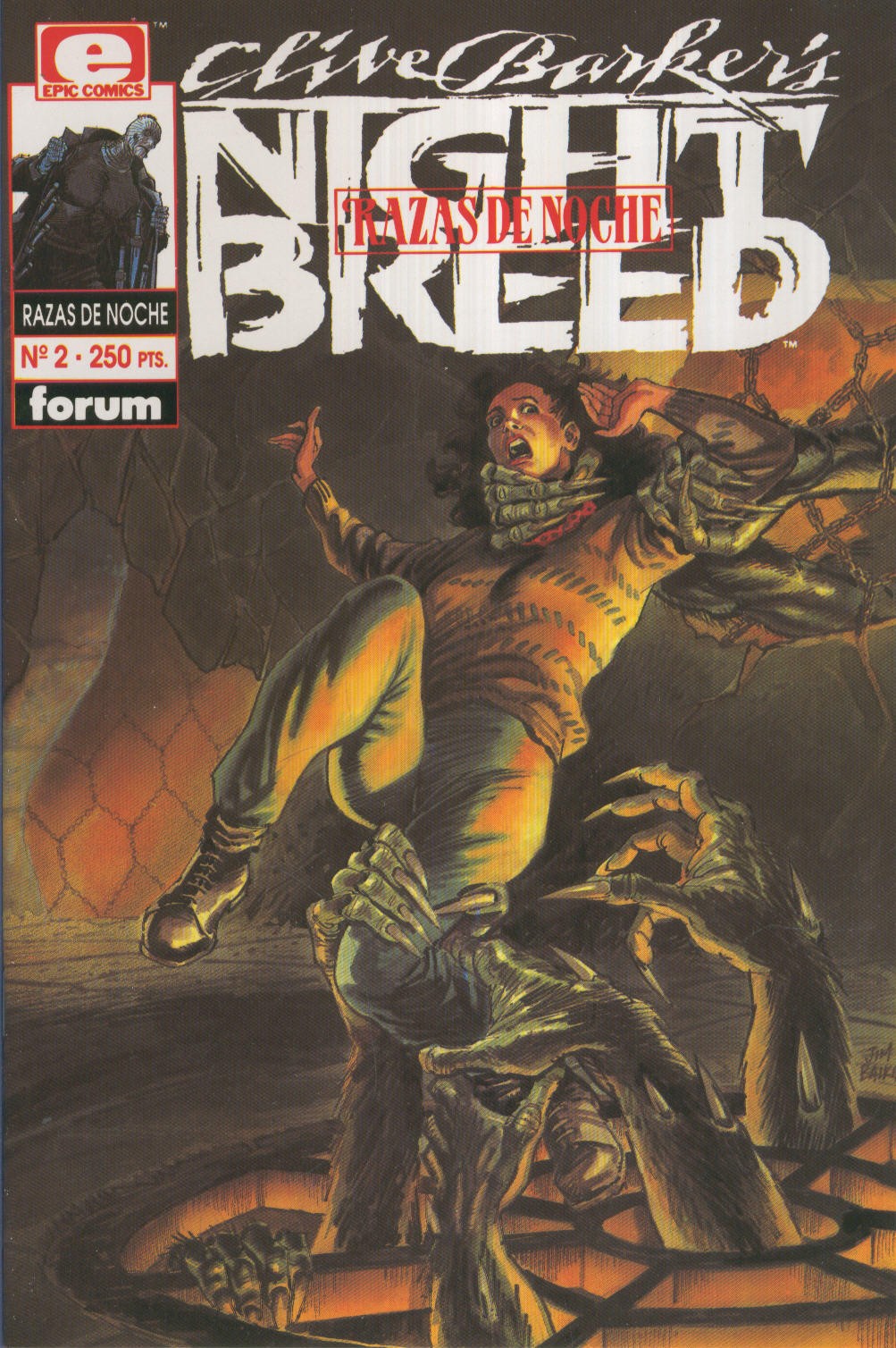 NIGHT BREED Razas de Noche de EPIC: Numero 02