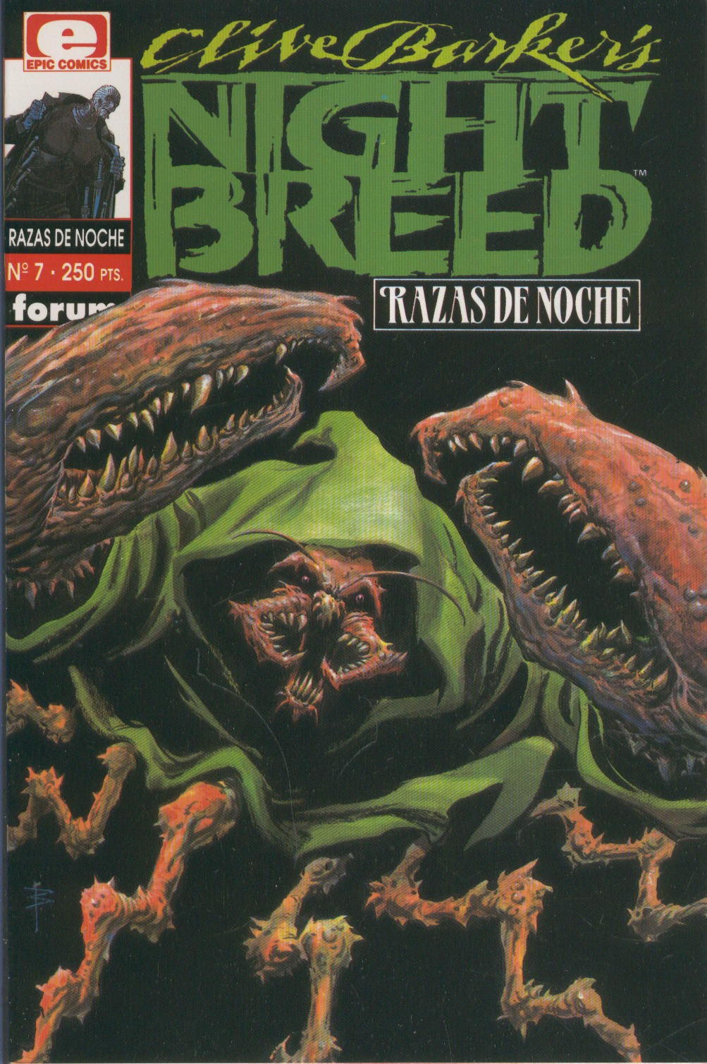 NIGHT BREED Razas de Noche de EPIC: Numero 07