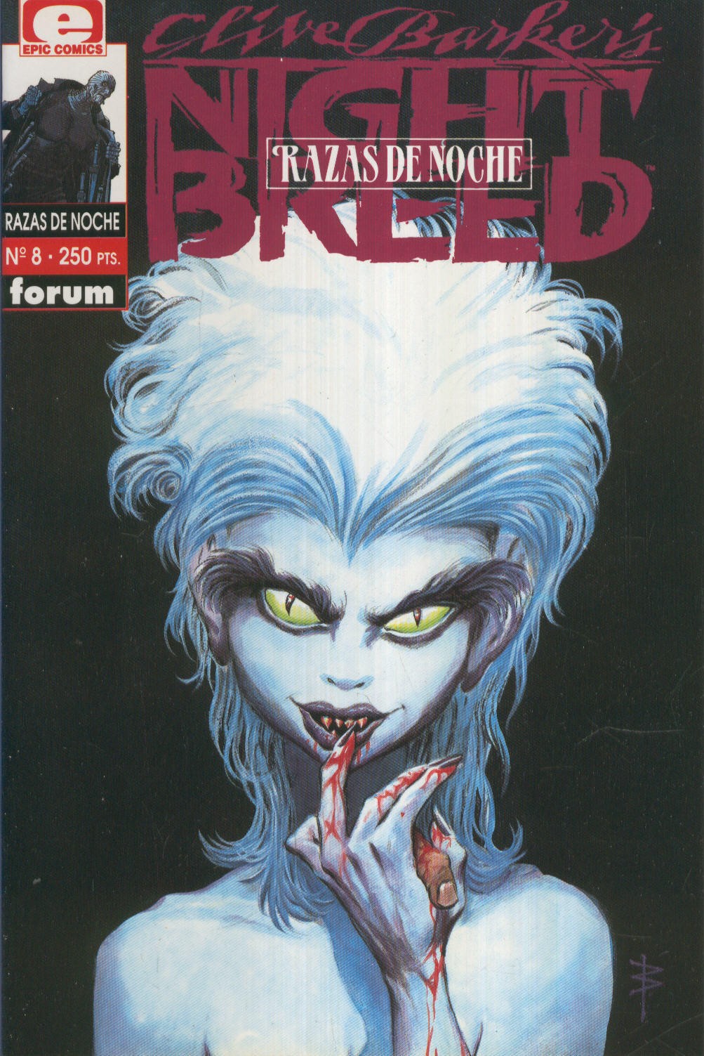 NIGHT BREED Razas de Noche de EPIC: Numero 08