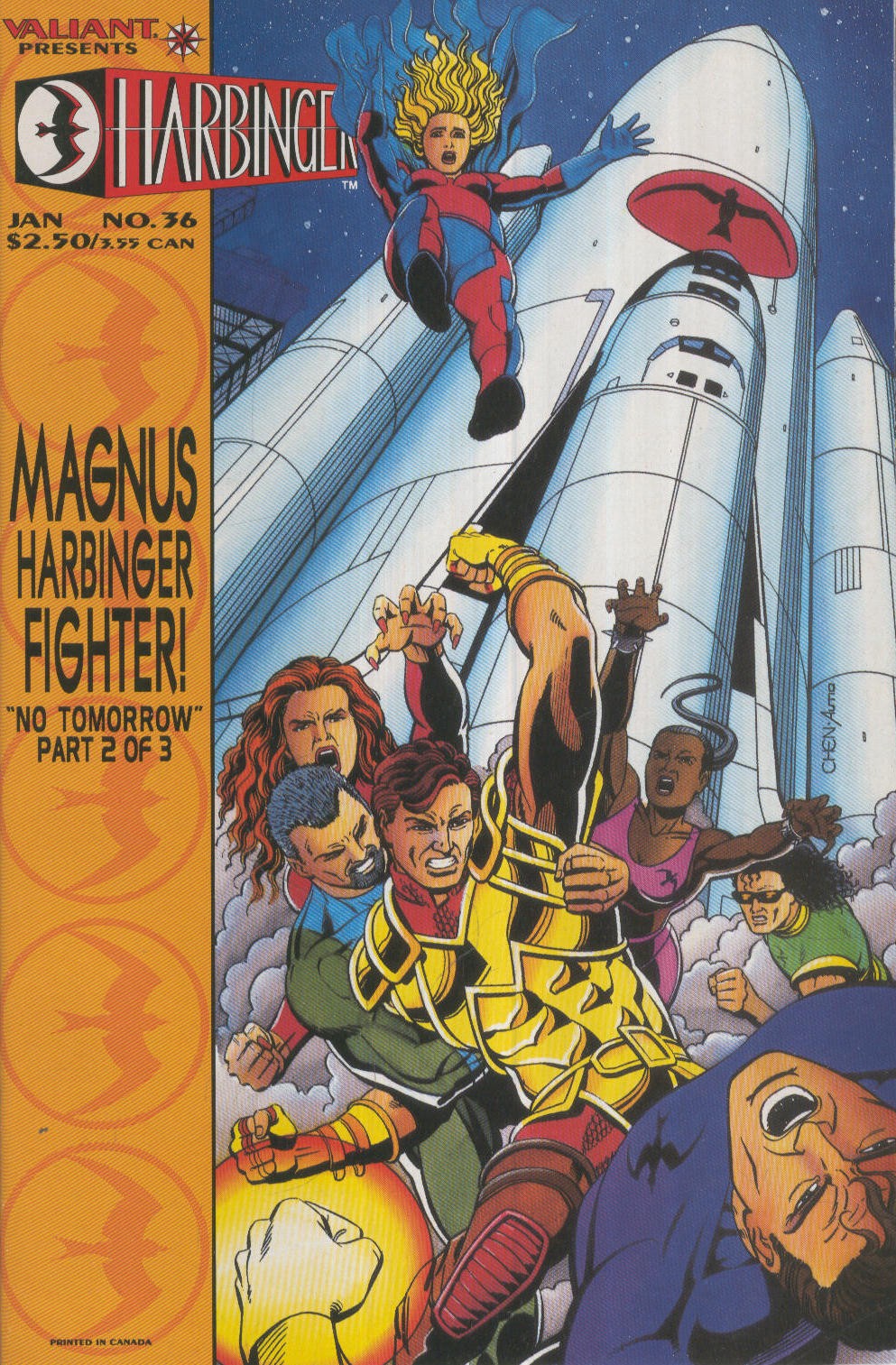 HARBINGER Valiant VOL.1 Numero 36: Futureshock