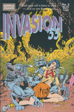 INVASION 55 Apple Comics: Numero 02