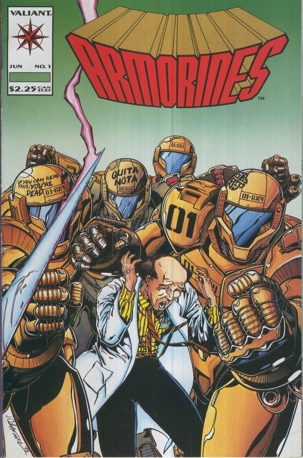 ARMORINES Vol.01 Numero 01: White death