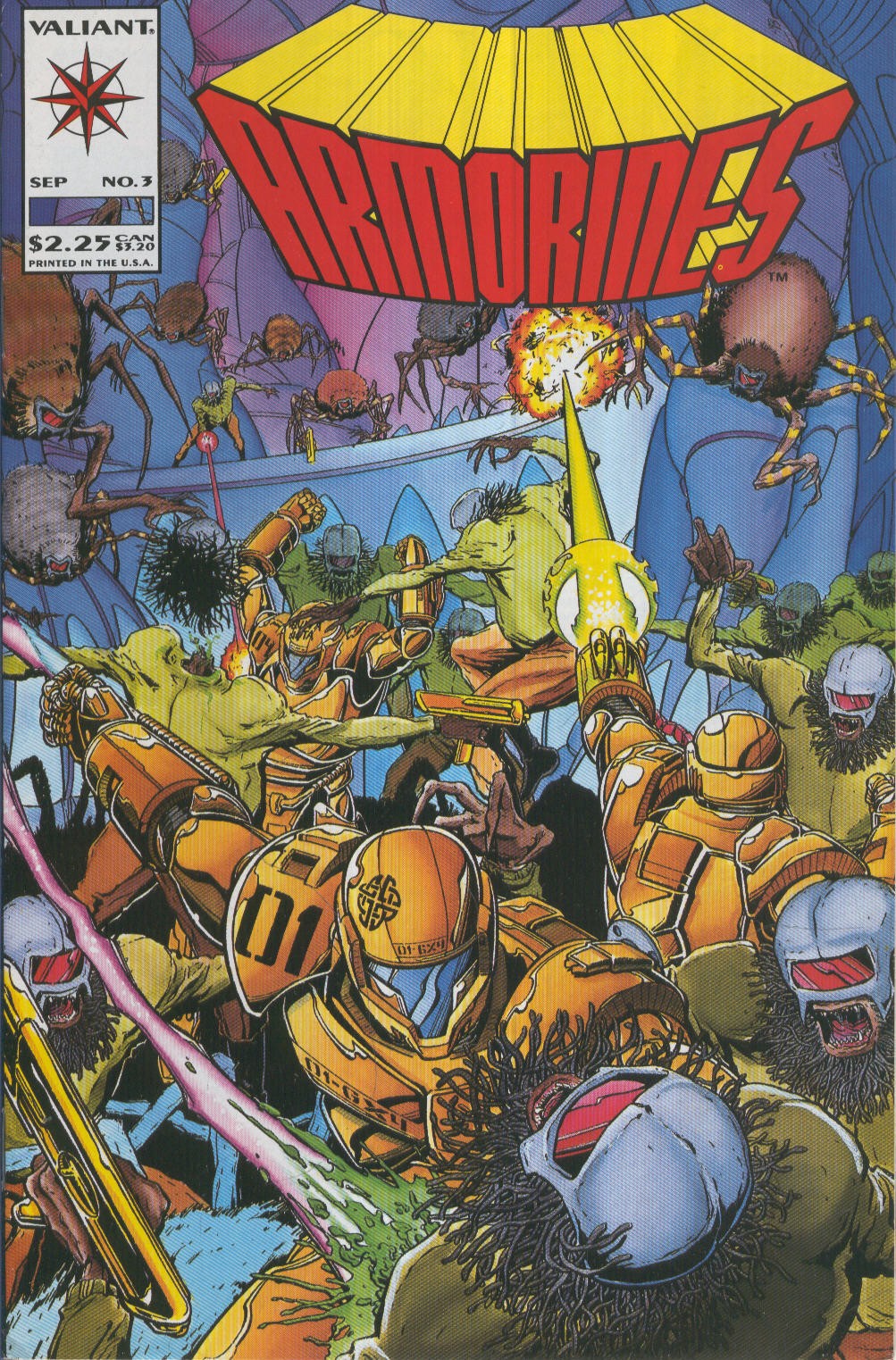 ARMORINES Vol.01 Numero 03: Enemy action