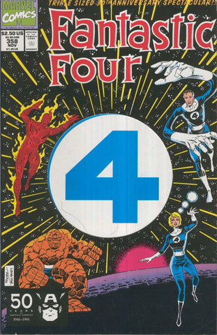 FANTASTIC FOUR Vol.01: Numero 358 TRIPLE SIZED 30th Anniversary