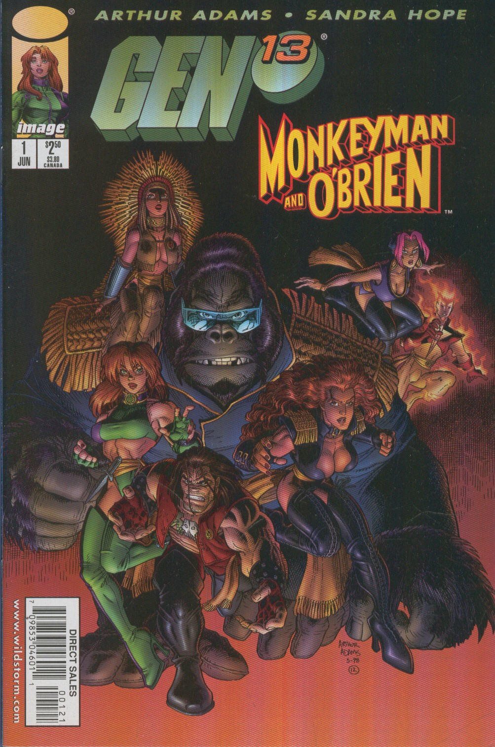 GEN 13 MONKEYMAN AND OBRIEN Vol.1: Numero 01