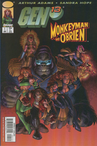GEN 13 MONKEYMAN AND OBRIEN Vol.1: Numero 01