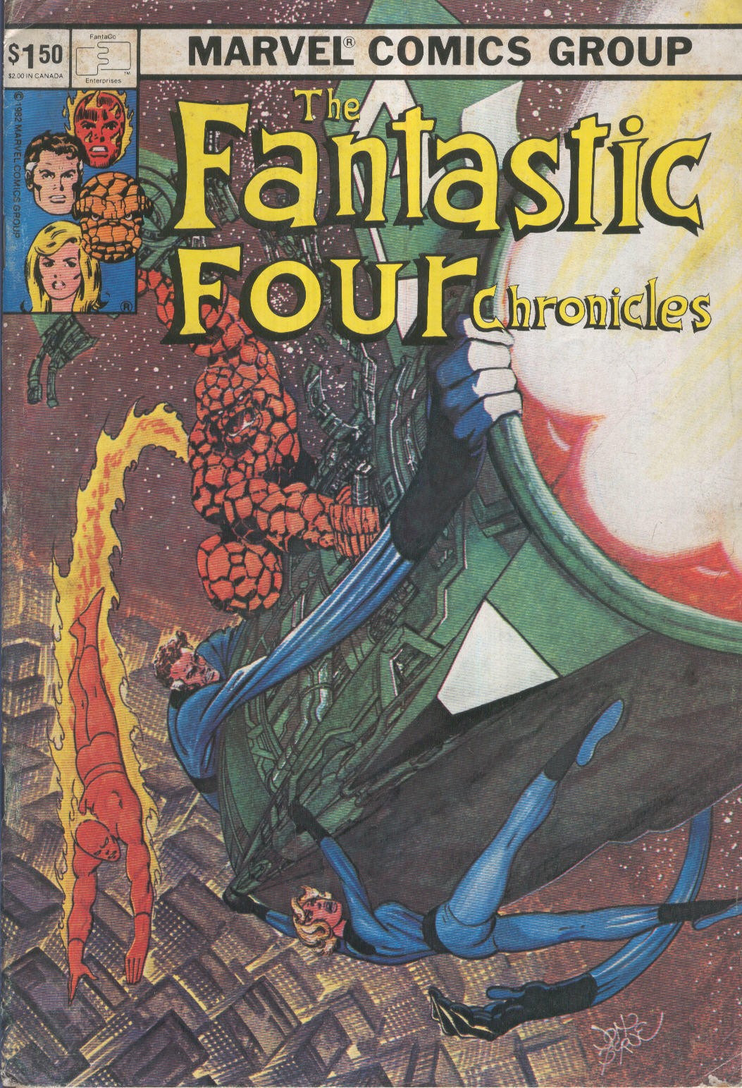 THE FANTASTIC FOUR CHRONICLES: Numero 01
