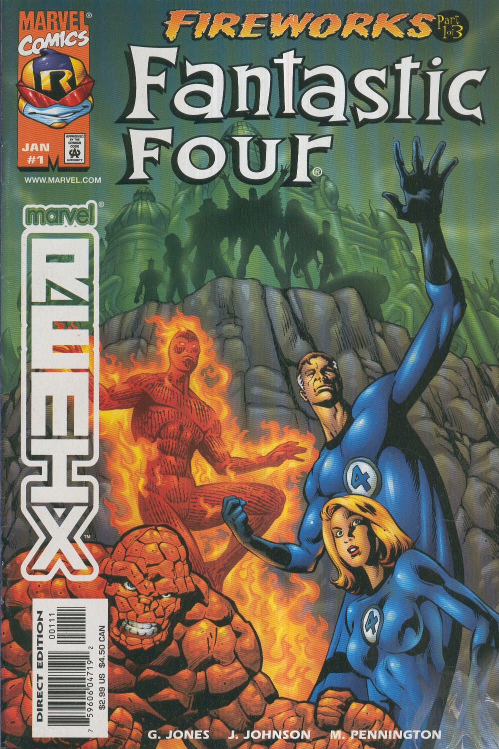 FANTASTIC FOUR FIREWORKS Vol.1: Numero 01 of 03