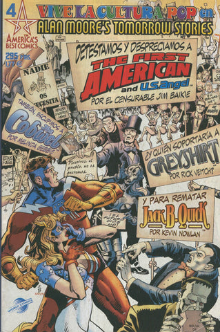 TOMORROW STORIES by Alan Moore Numero 04: The first american and US Angel