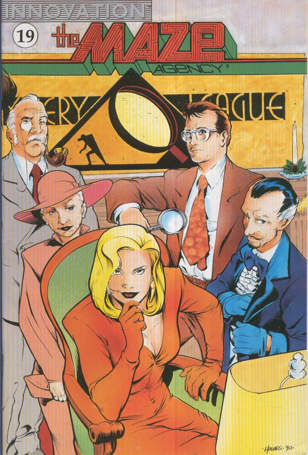 THE MAZE AGENCY Vol.1 Numero 19: The adventure of the Mystery League