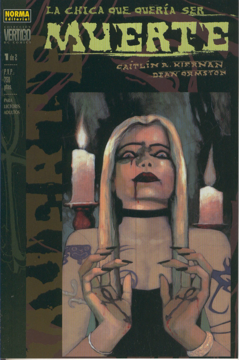 LA CHICA QUE QUERIA SER MUERTE: Numero 01