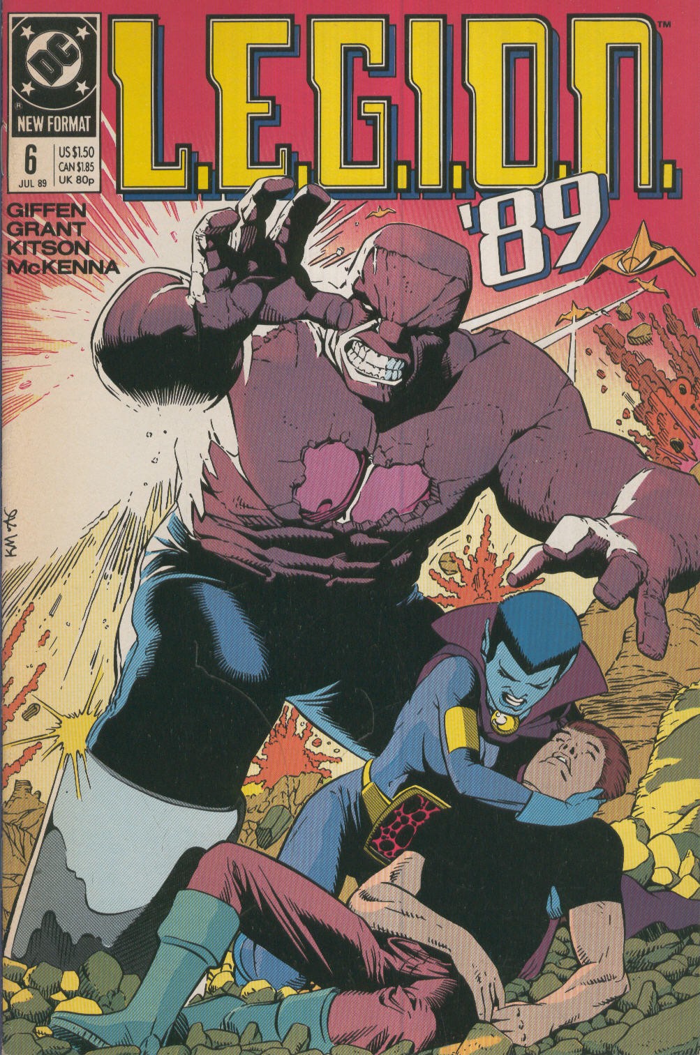 L.E.G.I.O.N 89 Numero 06. Heroes and Villains