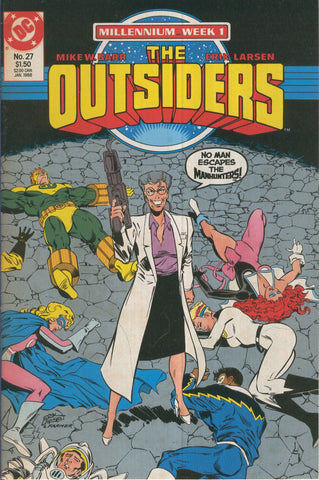THE OUTSIDERS Vol.1 Numero 27: Robot Tyrants of Kadeyland
