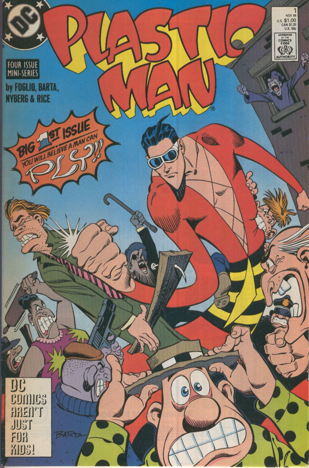 PLASTIC MAN Mini Numero 01: Plastic Man
