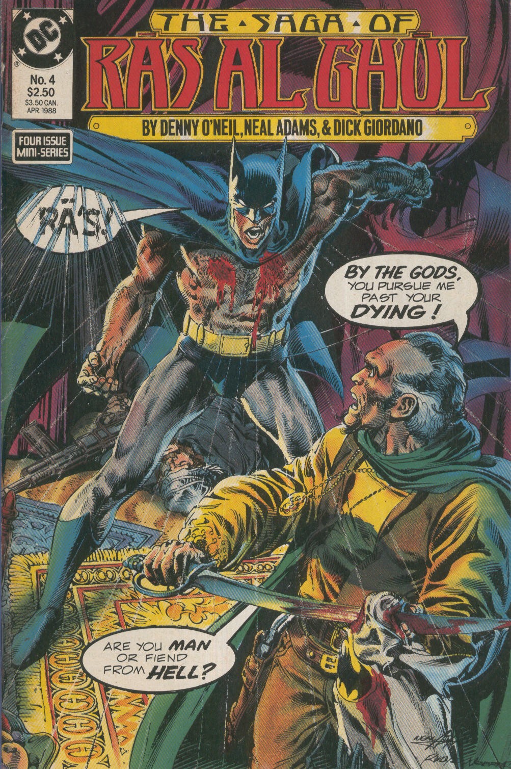 THE SAGA OF RAS AL GHUL Numero 04: The demon lives again