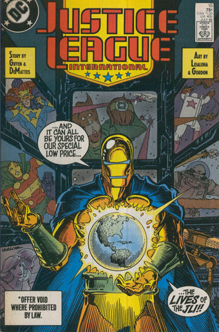 JUSTICE LEAGUE INTERNATIONAL Vol.01 Numero 15: Gnort and South