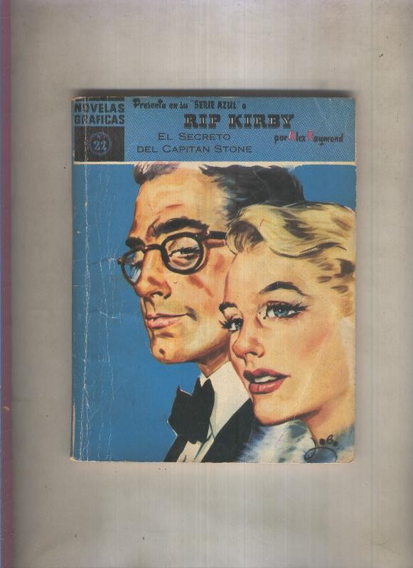 Serie Azul: Rip Kirby numero 22: El secreto del capitan Stone