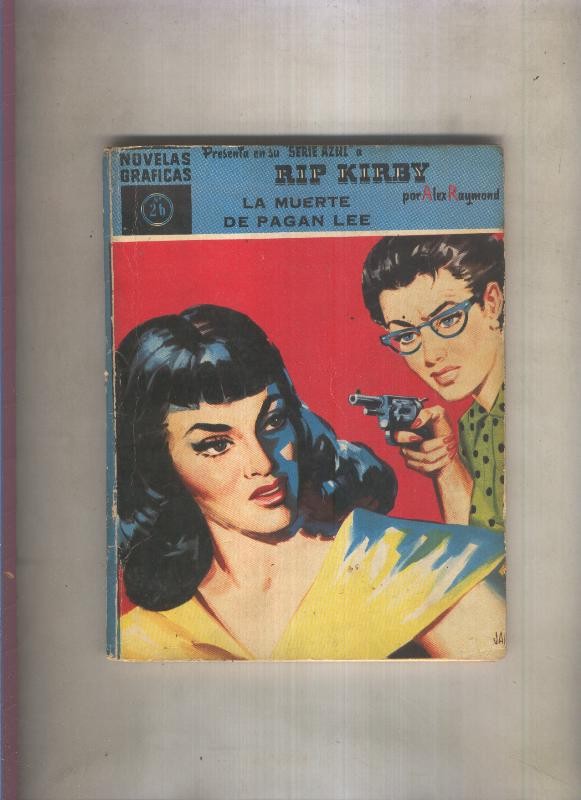 Serie Azul: Rip Kirby numero 26: La muerte de Pagan Lee