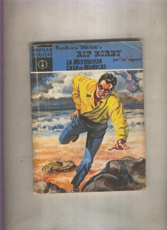 Serie Azul: Rip Kirby numero 04: La misteriosa casa de muñecas