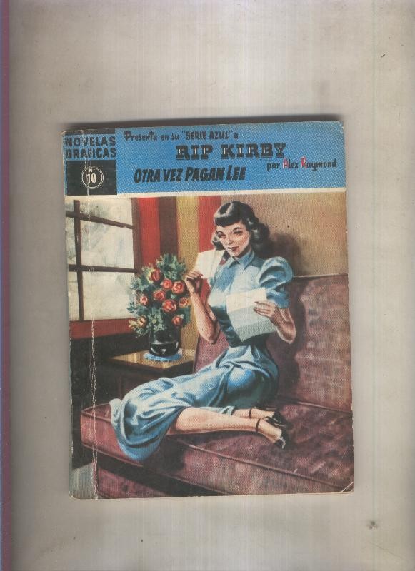 Serie Azul: Rip Kirby numero 10: Otra vez Pagan Lee