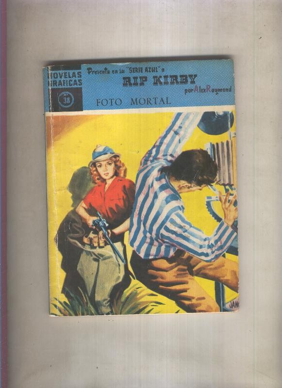 Serie Azul: Rip Kirby numero 38: Foto mortal