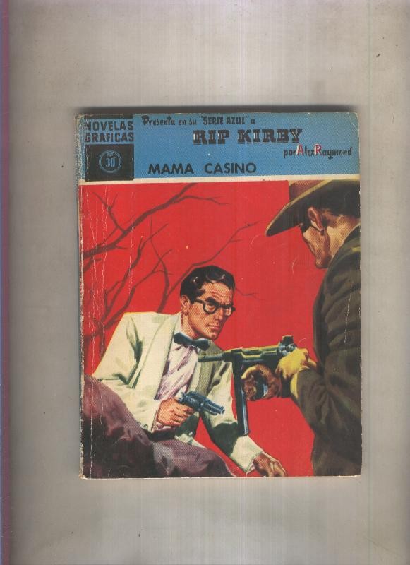Serie Azul: Rip Kirby numero 30: Mama casino