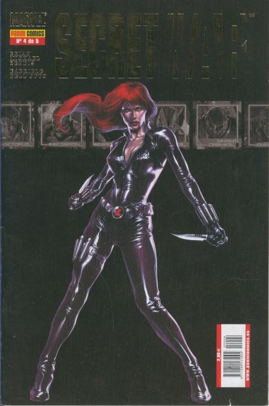 SECRET WAR Panini: Numero 04 de 05