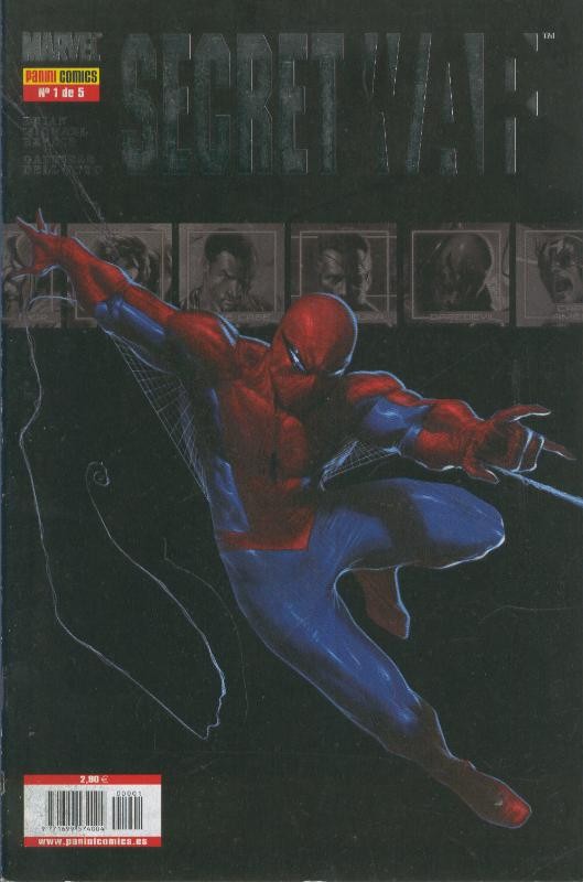 SECRET WAR Panini: Numero 01 de 05