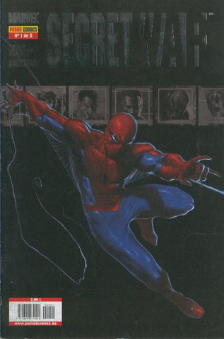 SECRET WAR Panini: Numero 01 de 05