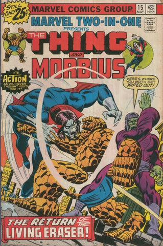 MARVEL TWO-IN-ONE, Vol.1. The Thing and Morbius: Numero 15