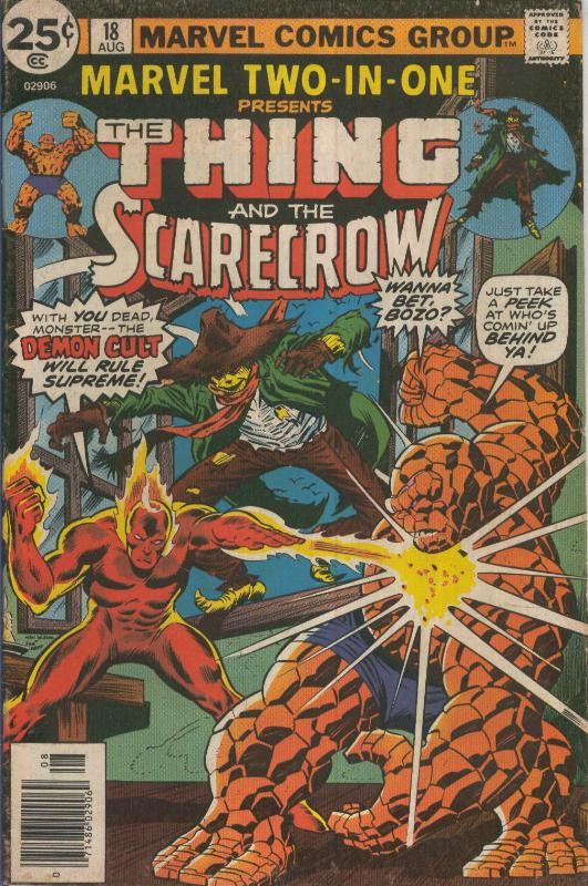 MARVEL TWO-IN-ONE, Vol.1. The Thing and the Scarecrow: Numero 18