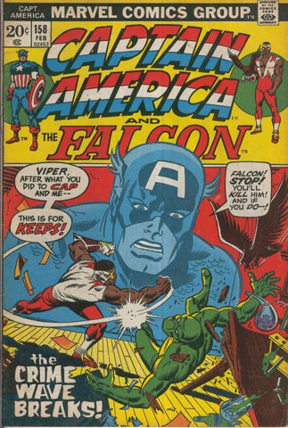 CAPTAIN AMERICA and the Falcon Vol.1: Numero 158