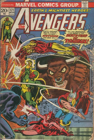 THE AVENGERS Vol.1: Numero 121