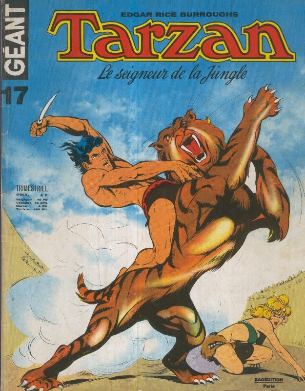 TARZAN GEANT Sagedition, Numero 17: L,Entrange Citadelle