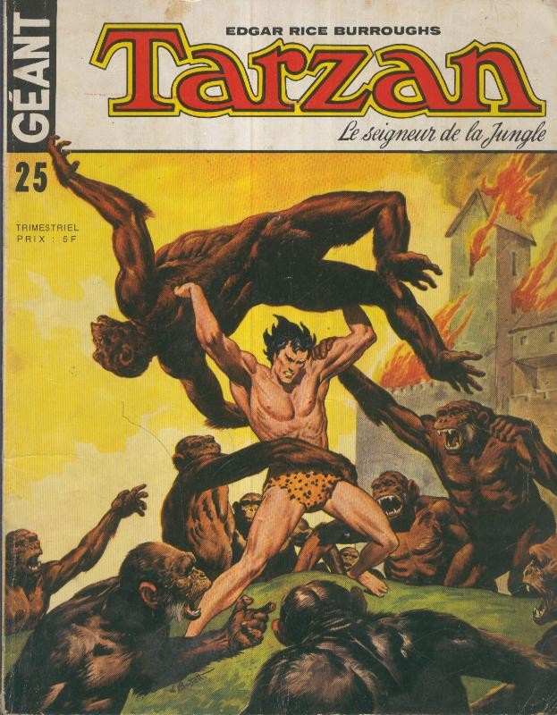 TARZAN GEANT Sagedition, Numero 25: L,Homme-Lion 3a Partie