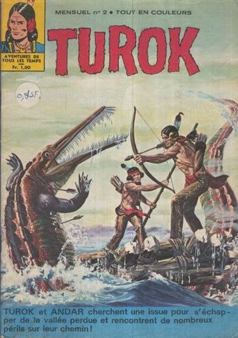 TUROK MENSUEL, Aventures de tous les temps, Numero 02: Dans les Griffes des Monstres volants