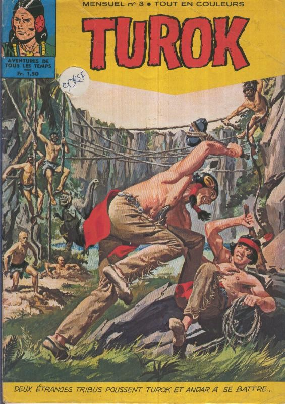 TUROK MENSUEL, Aventures de tous les temps, Numero 03: Combat a Mort