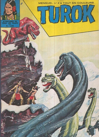 TUROK MENSUEL, Aventures de tous les temps, Numero 04: Le Monstre au long Cou