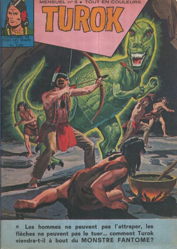 TUROK MENSUEL, Aventures de tous les temps, Numero 05: Le Monstre Fantome