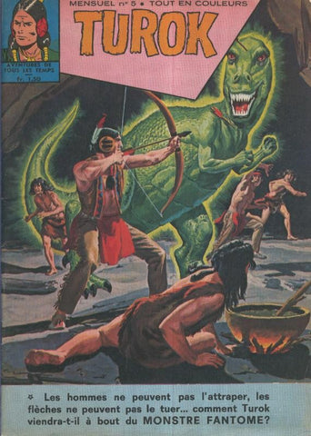 TUROK MENSUEL, Aventures de tous les temps, Numero 05: Le Monstre Fantome