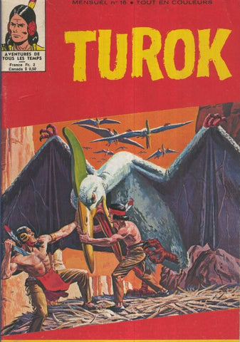 TUROK MENSUEL, Aventures de tous les temps, Numero 16: Le Monstre des temps Prehistoriques
