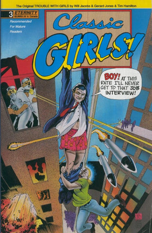 CLASSIC GIRLS (Malibu), Numero 03: The incredible hying girls