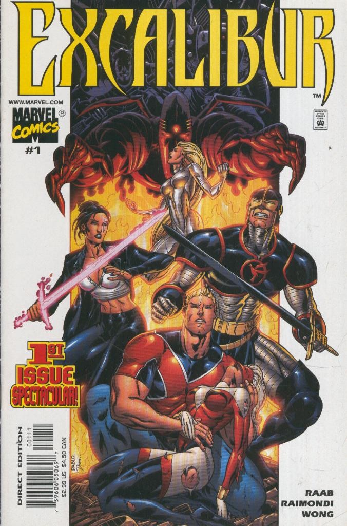 EXCALIBUR Vol.1, Numero 01: CAMELOT LOST