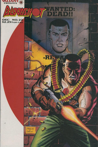 BLOODSHOT Vol.1, Numero 22: Wanted dead or alive