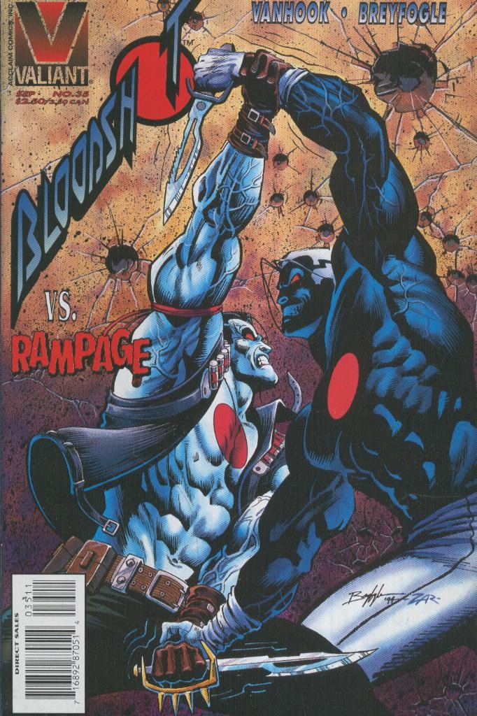 BLOODSHOT Vol.1, Numero 35: Rampage Lives